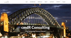 Desktop Screenshot of cmdrconsulting.com